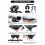 TRENDBOX Face Down Tabletop Massage Kit Adjustable Headrest Pillow 3