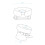 TRENDBOX Face Down Tabletop Massage Kit Adjustable Headrest Pillow 2