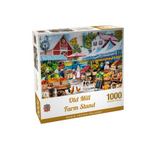Remekek kiraks jtk, 1000 darab - Old Mill Farm Stand - Rejtvnyek felnotteknek 1000 darab - 19,25""""x26,63""""
