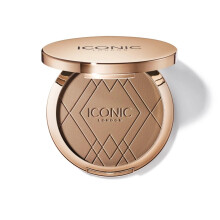 ICONIC LONDON Ultimate Bronzing Powder | Silky Powder Flawless Matte Finish Bronzer Tierversuchsfreies veganes Make-up (Medium Bronze) 0,59 oz