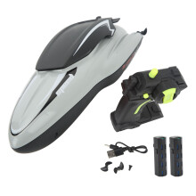 Bateau aquatique télécommandé rapide, bateau radiocommandé haute vitesse avec télécommande avancée pour des sensations fortes inégalées sur