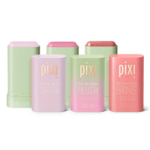 Pixi Beauty Beaming Bliss On-the-Glow Trio | Hydraterende Tinted Moisture Stick Blush, Bronzer & Highlighter Set