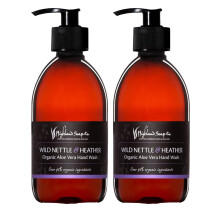 The Highland Soap Company Organic Aloe Vera kzmos vad csaln s hanga 10 oz palack (2 db-os csomag)
