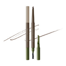 ENTROPY MAKEUP Tough Brow Sculpture Potlood, 3-In-1 Wenkbrauwpotlood met Scheermes en Borstel