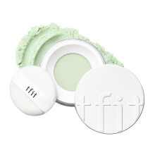 TFIT, Durchsichtiges Set Endbeschichtungspulver, 03 Grün, 0,24 oz (7 g)