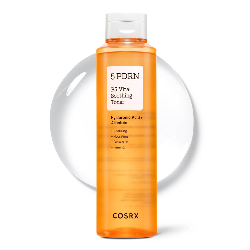 Cosrx 5 Pdrn B5 Vital Soothing Toner - Korean Toner For Rejuvenating & Soothing Skin With Dna Centella Lactobacillus Pdrn & Panthenol Korean Salmon