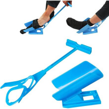 Anziehhilfe für Socken | Für Socken, Stützstrümpfe und Strumpfhosen | Ideal für ältere Menschen und Schwangere