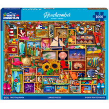 White Mountain Beach Comber Puzzle Puzzle estivo da 1000 pezzi per adulti e famiglie