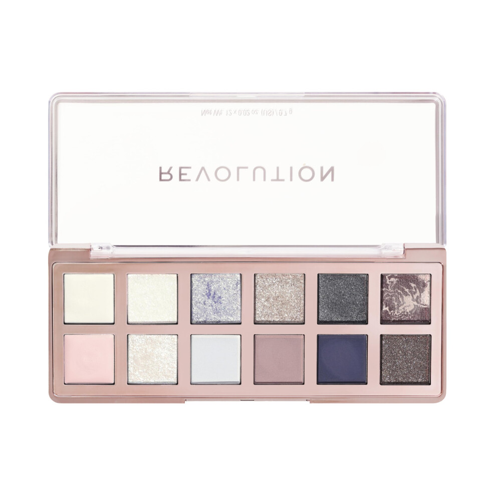 Revolution Beauty Lo Revolution Beauty London The Celestial Icon Ethereal Nudes Palette 12 Eyeshadow Shades High-Impact Pigment Vegan & Cruelty-Free - Image 4