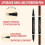 LAVONE Augenbrauenstift Set mit Haarähnlichem Effekt, Wasserfester Microblading Stift & Pomade 2