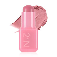 2aN Pocket Cotton Blurring Stick (04 Hug Pink, 3,4g) - 2-in-1 Lippen- und Wangen-Stick, weicher Blur-Effekt