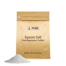 Ingredienti originali puri Sale Epsom Solfato di magnesio puro Soluzione per ammollo per uso alimentare (1 libbra)