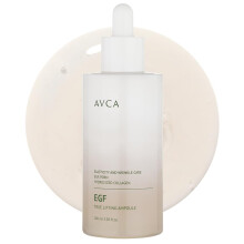 AVCA EGF & PDRN Lifting Serum 100ml(3.38 fl. oz) - Firming & Elasticity Support with Hydrolyzed Collagen + Panthenol, Improves Look of Fine Lines, K-B