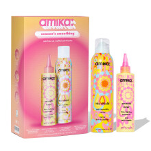 amika season's smoothing anti-frizz set | limited edition set for smooth, frizz-free hair