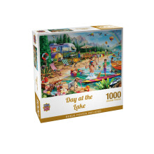 Remekmuvek 1000 darabos kiraks jtk felnotteknek s csaldoknak Nap a tnl 19,25x26,63""