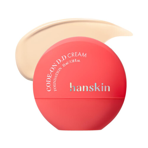 Hanskin, Code-On D.D Cream Foundation, 19NC Porcelain, 1.18 fl oz (35 ml)