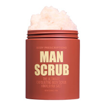 Body Prescriptions Exfoliλrende bodyscrub voor mannen - Ultieme huidreinigingswas in pot met draaideksel voor alle huidtypes 21 Ounce (pak van 1) Hem