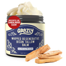 Grazly Whipped Bison Faggybalzsam Manuka mzes jojoba szantlfval - Fuvel tpllt s ksz szerves faggy archidratl - Arc- s testpol krm patt