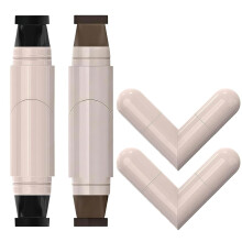 Sello de Eyeliner Doble Cabeza 2 Colores Impermeable Larga Duración Resistente a Manchas