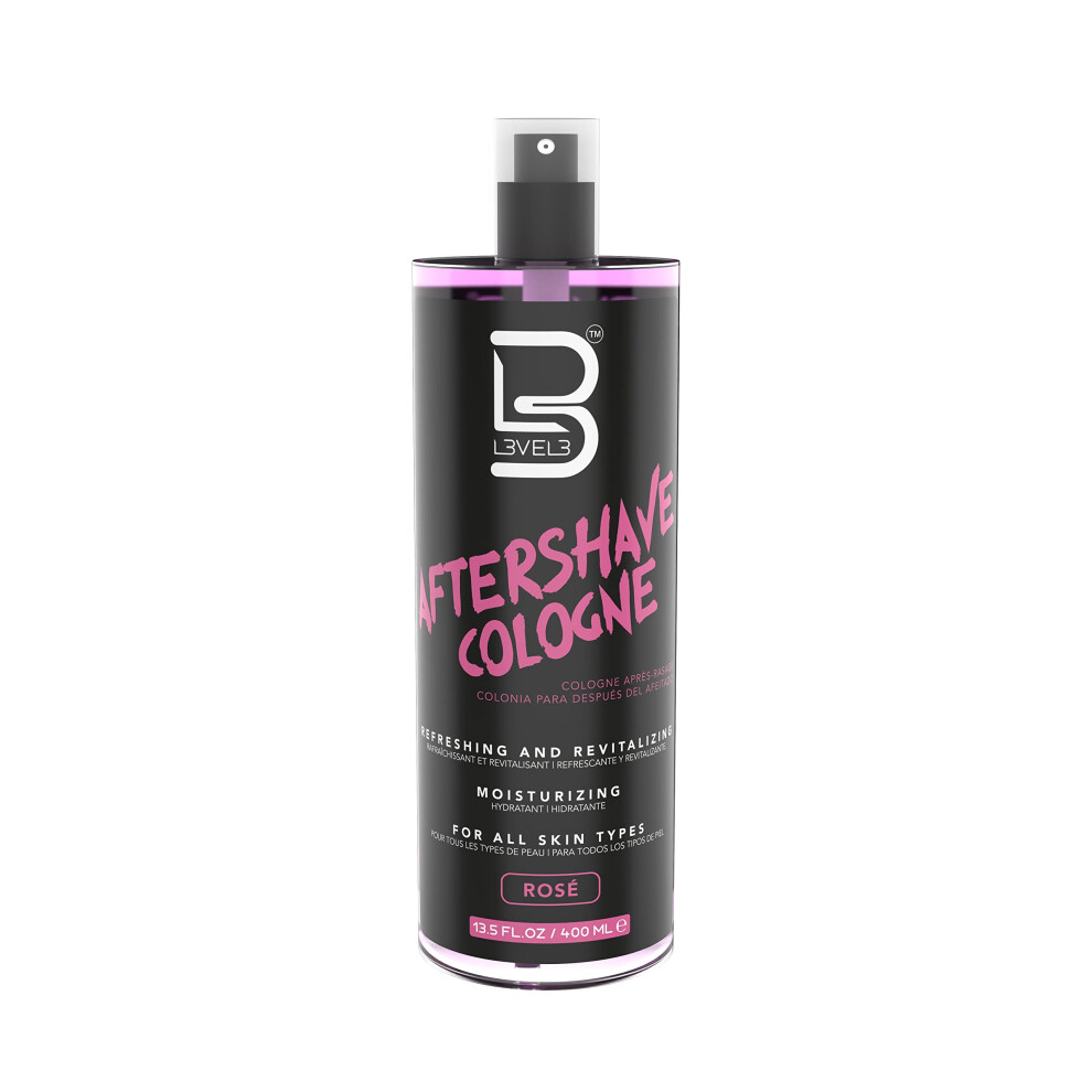 L3 Level 3 After Shave Spray Cologne - Softens Skin - Refreshes And Relieves Face And Skin - Moisturizing Formula Level Three After Shaving