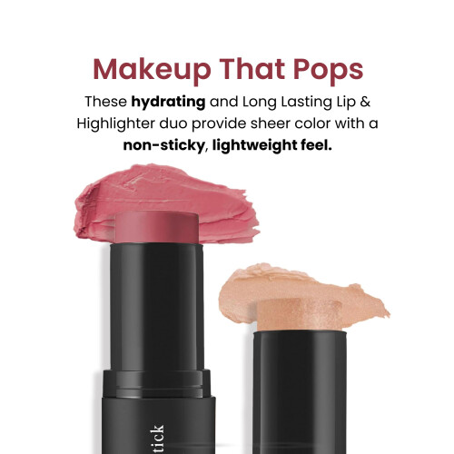 bdb Makeup Lip & Highlighter, Crème Blush, Hydraterend & Langdurig 1