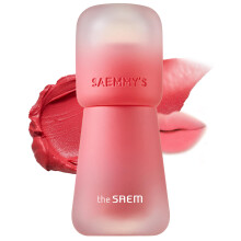 THESAEM Saemmy's Crema Velvet Tint - 04 Apple Bianco Coral Rojo - Tinte Labial Velvet Coreano
