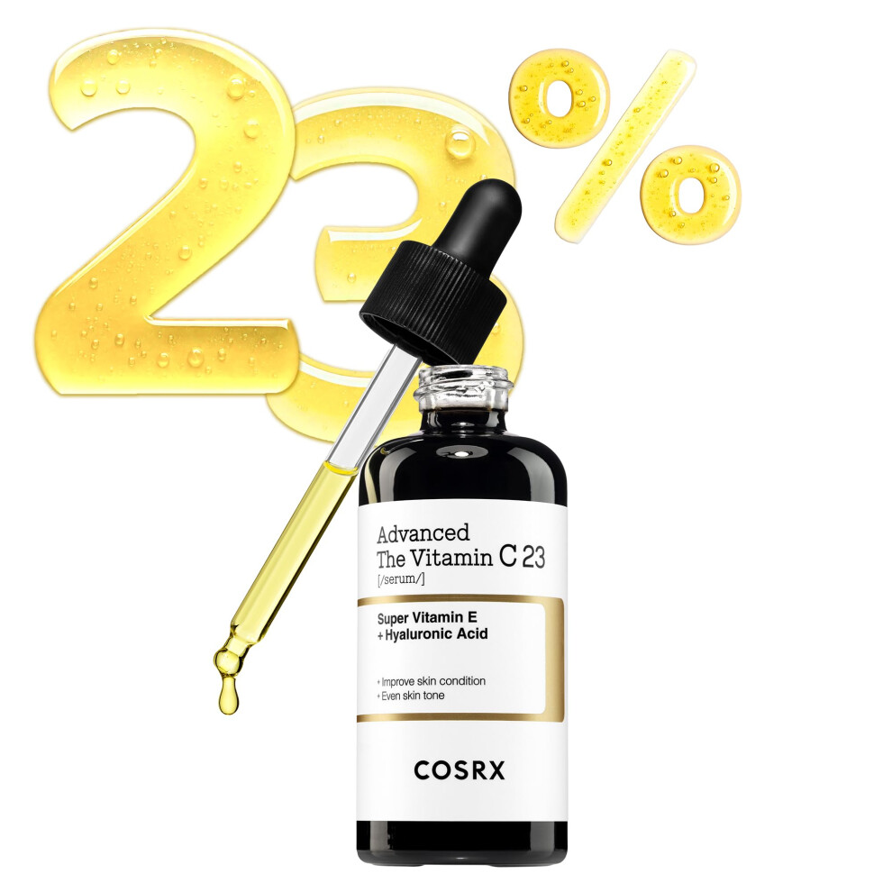 Cosrx Advanced Pure Vitamin C 23% Serum With Vitamin E & Glutathione (Renewal) Korean Vitamin C Serum For Fine Lines Uneven Skin Tone & Dull Skin 0
