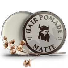 Striking Viking Haarpomade - Matt Finish (100 g) - Leinen Duft - Wasserbasierte Haarcreme für Männer