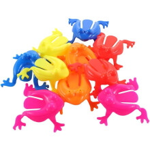 10 Stuks Multicolor ABS Springkikker, Actieve Kleurige Bounce Fidget, Creatieve Stressverlichter