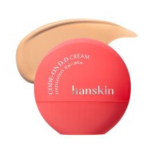 Hanskin DD Cream Foundation - Koreai BB krm folykony alapoz | Knnyu flmatt sznezett hidratl krm | Pruselmos tnus-esti napi alapsmink | 1,