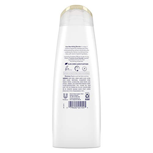 Dove Dove Nourishing Secrets Shampoo Glδttend 12 oz 2