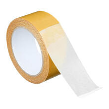 Doublesided tape, tape, carpet adhesive, durable performance, temperatureresistant, black color, for tiles, glass, fabric, carpet, metal. 5.0cm10m