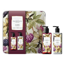 Pecksniff's Body Care Duo Blik - Wildwood Mulberry & Vanilla 300ml Douchegel en 300ml Lichaamslotion Giftset