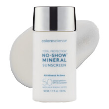 Colorescience Total Protection No-Show Mineral Sunscreen SPF 50, 1.7oz, 100% osynlig mineral solskydd