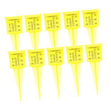 rain gauge hose sprinkler for water outdoors rain chain net solar lights