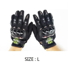 ROMAN NOIR-L MONSTER Motorradhandschuhe, vollständiger Schutz, für Motorradfahren, Sport, Reiten, Cross-Country