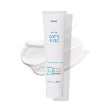 ETUDE SoonJung2x Intenzv Krm Barrier Repair | Rich Moist Madecassoside & Panthenol nyugtat arc-hidratl rzkeny borre, kiegyenslyozott pH-rtk