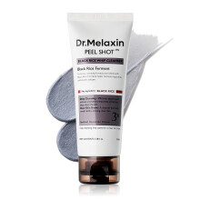 Dr.Melaxin Peel Shot Schwarzer Reis Mochi Whip Reiniger 100ml für Mitesser, verstopfte Poren, überschüssigen Talg