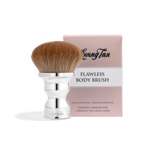 Loving Tan Flawless Body Tan Application Brush - Self Tanning, Streak Free, Premium Bristles, Oversized for Even and Easy Coverage, Free-standing, Veg