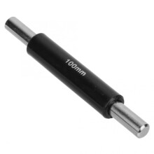 Robust Standard Vernier Caliper Dipstick, Stainless Steel External Micrometer Calibration Rod for Industry and Laboratory (100 mm)