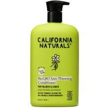 California Naturals Re:GRO Acondicionador para el Cabello, Apoyo Anti-Caída y Crecimiento, Todo Tipo de Cabello, Vegano