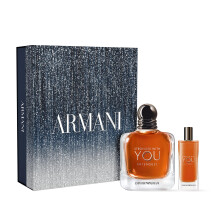 Armani Stronger With You Intensely100ml EDP & 15mlTravel SprayGift Set