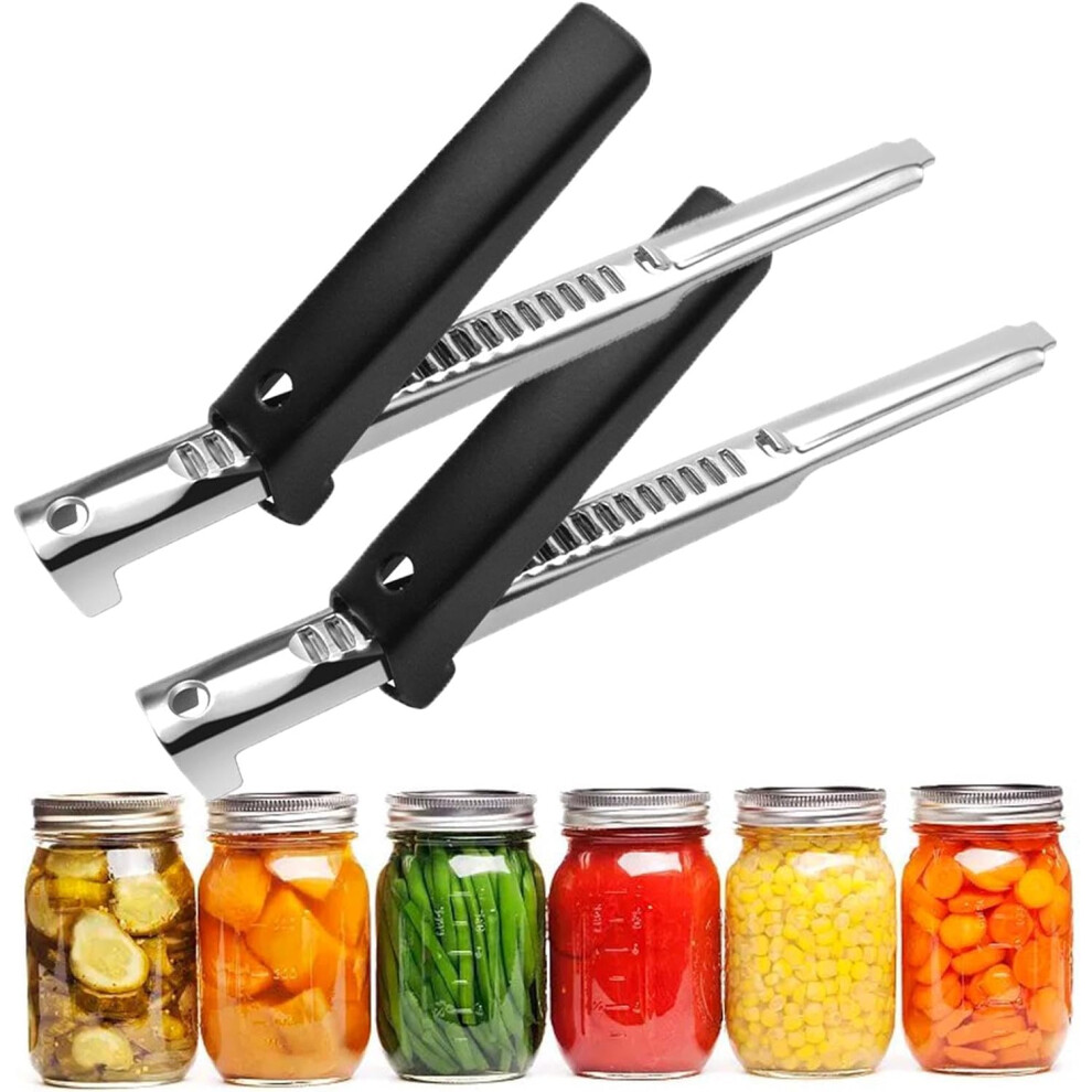 Black Effortless Arthritis Jar Opener For Seniors, Weak Hands (, 2Pcs)