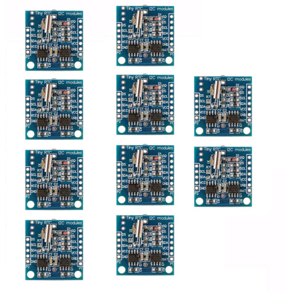 Tiny Rtc I2c Ds1307 At24c32 Real Time Clock Module For Arduino Avr Pic 51 Arm Pack Of 10 9119770825780