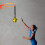Volleyball Spike Trainer, Adjustable Length, Improves Serving with Carabiner 2