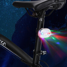 LED-Frontscheinwerfer für Lenkermontage, gut sichtbare Fahrradbeleuchtung mit heller LED-Lampe und Blinkmodi, wetterfestes Fahrradbeleuchtungsset mit