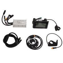 Controlador de onda senoidal para bicicleta elétrica com função de aprendizagem inteligente, controlador de motor encapsulado em liga de alumínio