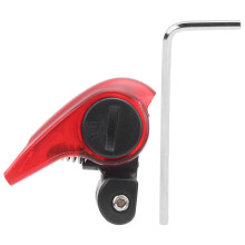 Lumină de avertizare spate pentru bicicletă cu pornire și oprire automată, sistem de iluminare cu dinam cu recoltare de energie, impermeabil,