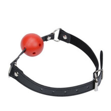 Bondage Essentials, Soft And Comfortable Silicone Ball Gag, Easy Install Or Remove For Adult Play, Discrete Packaging Ensures Privacy, Faux Leather Ad