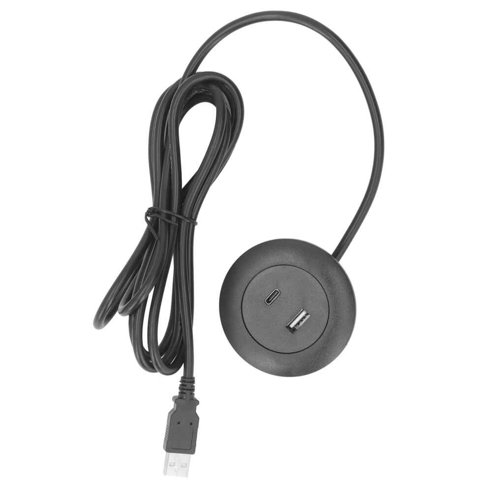 Dual Usb Charging Interface For Smart Home, Safety Charging Circuit With Space Saving Design, Embedded Charging Port Dual Hole Socket With Usb And Typ 9453559746355
